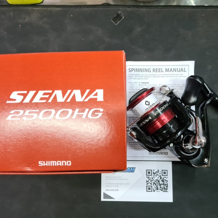 reel pancing shimano sienna 2500 hg fg