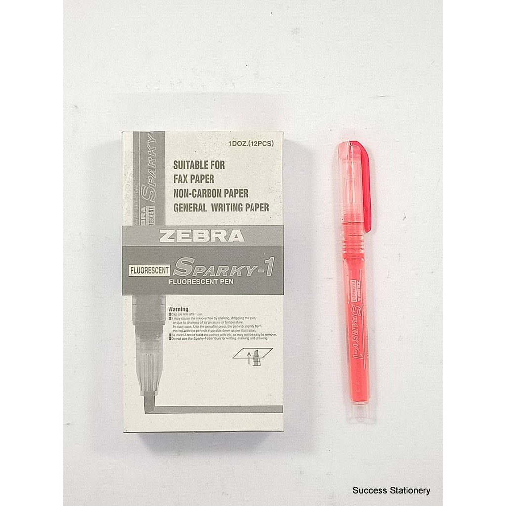 

ZEBRA HIGHLIGHTER SPARKY MERAH