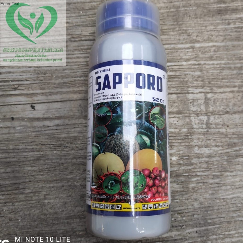insektisida emamectin benzoat SAPPORO isi 500ml