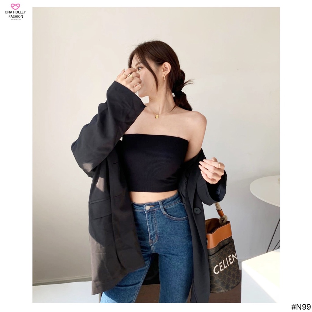 (COD) OH Fashion Jennie Tanktop Bra Kemben Korean Style #N99