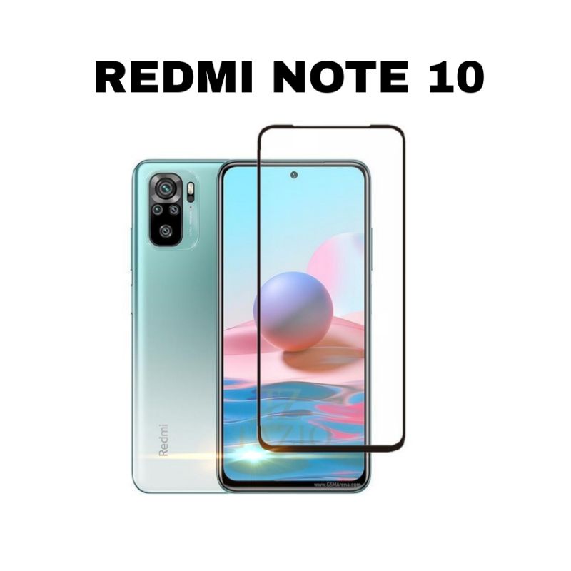 Tempered Glass Redmi Note 10 4G/5G Note 10 Pro 4G/5G Anti Gores Kaca Full Layar