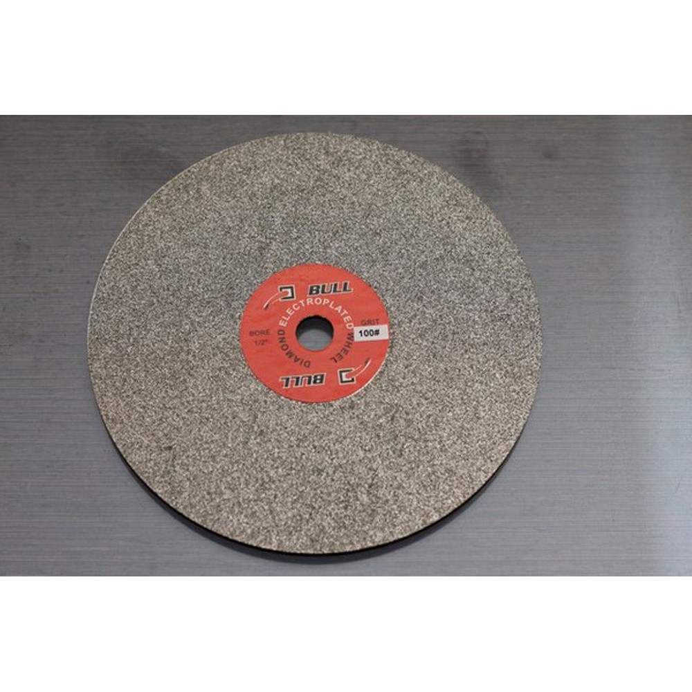 PIRINGAN DIAMOND LAP / DISC UNTUK POLES / ASAH BATU PERMATA 8 INCH #100