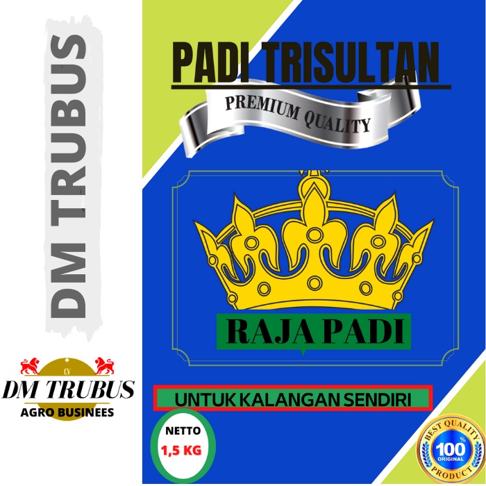 Benih Bibit Padi TRISULTAN 05 Premium Berat 1,5 Kg