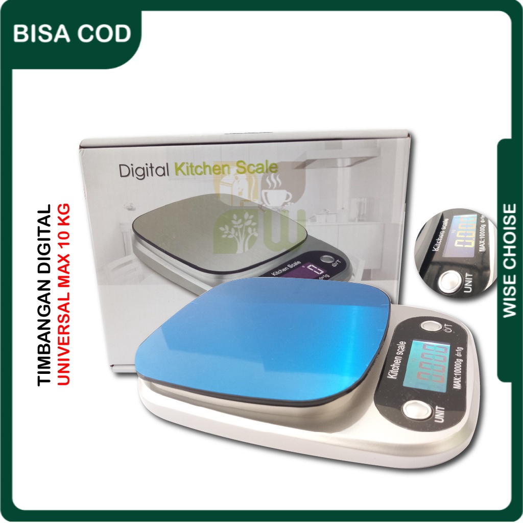 Bagus Timbangan Dapur Digital 10kg Kitchen Scale Timbang Kue Kopi Susu