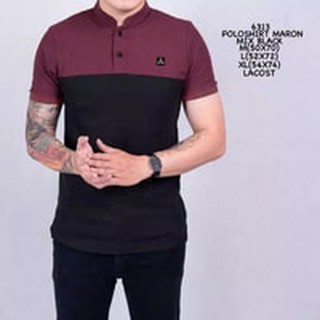 Polo shirt Cowok Kaos  polo berkerah  pria baju  kaos  