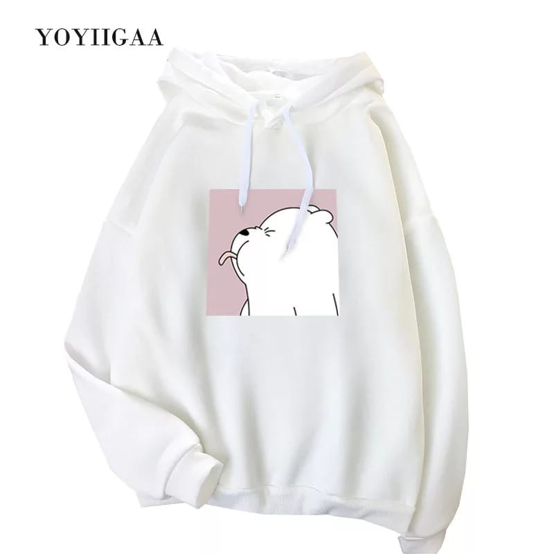 Bess - Sweater Hoodie Murah / Sweater Hoodie Wanita BEAR WK