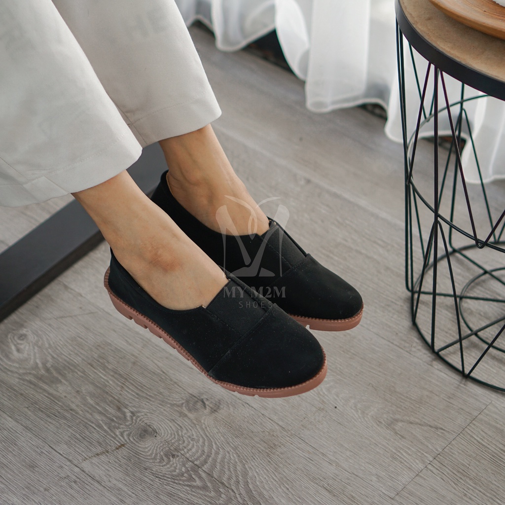 Mym2m Rezilia Sepatu Wanita Slip on kasual Terlaris-5