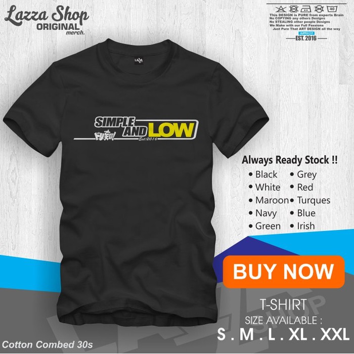 Kaos Baju T Shirt Simple And Low Distro Keren Murah Shopee Indonesia