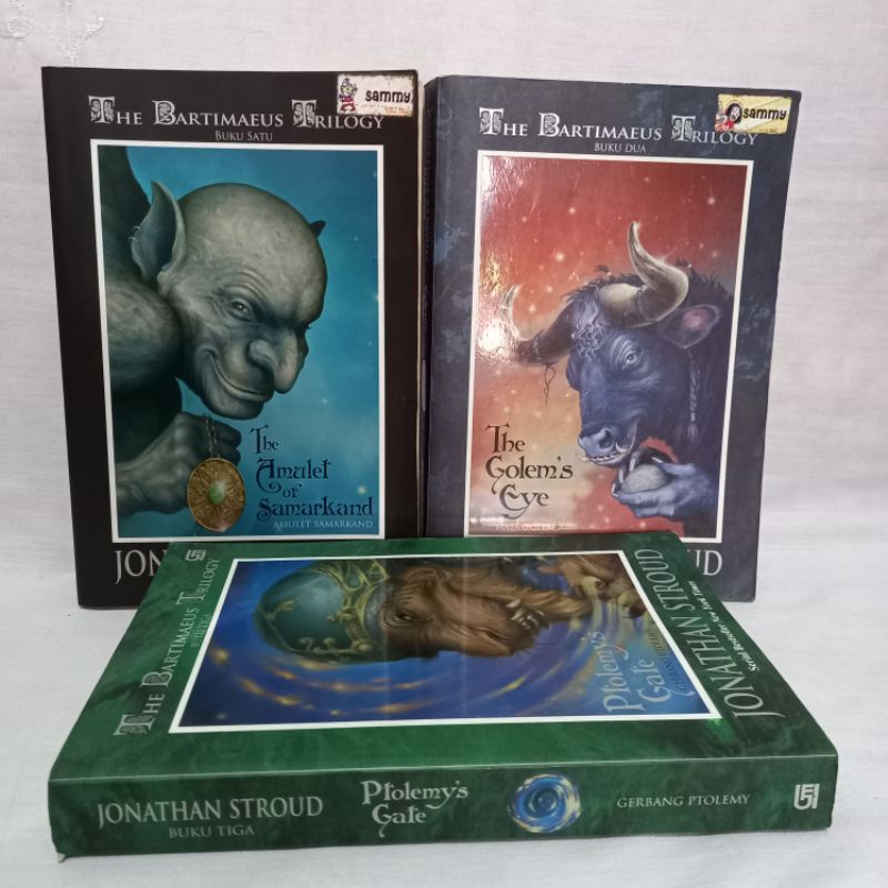 bartimaeus trilogy jonathan stroud