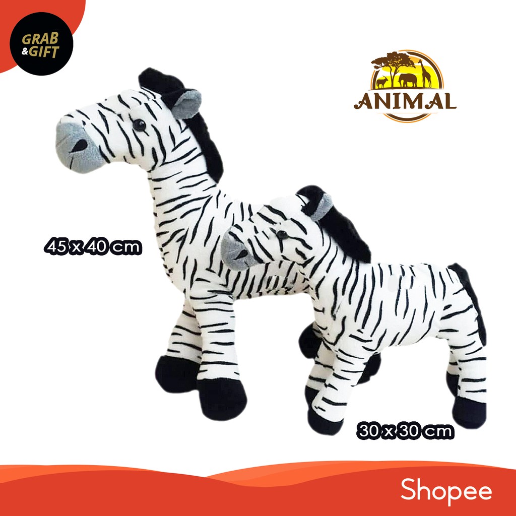 Boneka Zebra Kuda Soft Besar