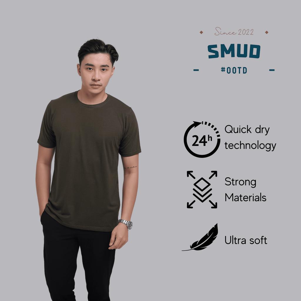 Kaos Polos Katun Bambu 30s Premium - Army