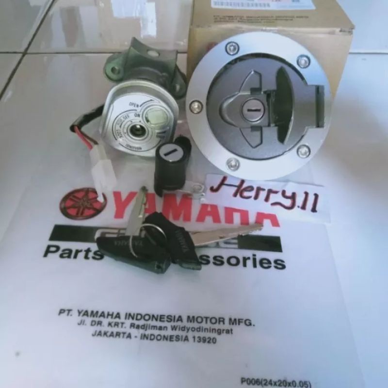 kunci kontak komplit Yamaha Vixion new (non led) original YGP