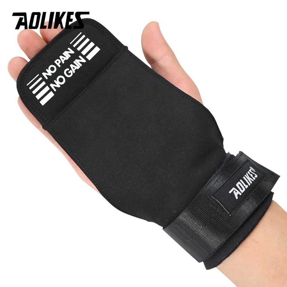 AOLIKES 7639 Leather Wrist Support / Wrist Wrap / Wristband - Deker Pelindung Pergelangan Tangan