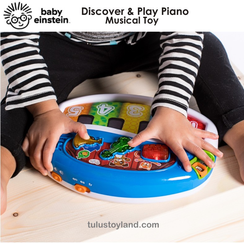 Baby Einstein Discover &amp; Play Piano Musical Toy Mainan Musik bayi