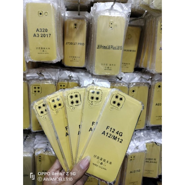 Anticrak Case Bening Silikon Bening J2 Prime Samsung A12 Samsung A03S Samsung A03 Core A52S dll