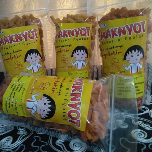

Makaroni Nyolot 135gr - 500gr