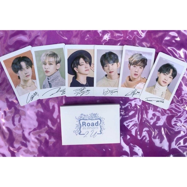 GOT7 ROAD 2U PHOTOCARD JAPAN