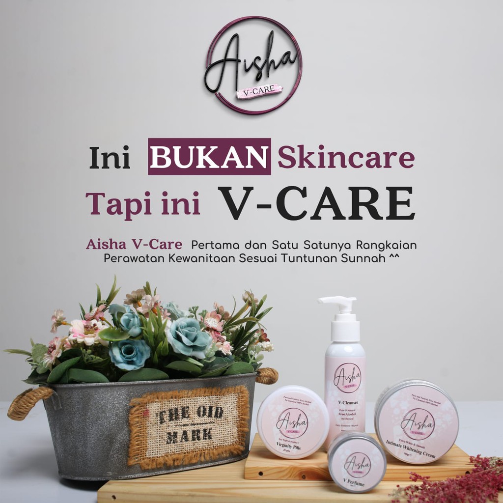 AISHAVCARE VIRGIN POWDER | PERAWATAN KEWANITAAN SESUAI SUNNAH | V KESAT, RAPAT, DAN LEGIT