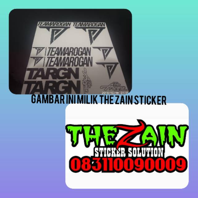 

Stiker team arogan paket hemat