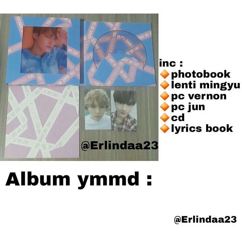 unsealed album seventeen ymmd set the sun ver.