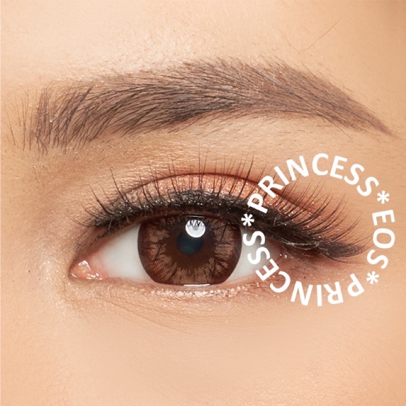 Softlens EOS Vcheck Choco / Brown / Coklat Normal Minus Beda Minus