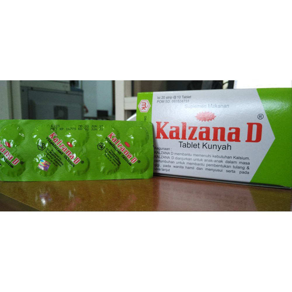 KALZANA D TAB ISI 200