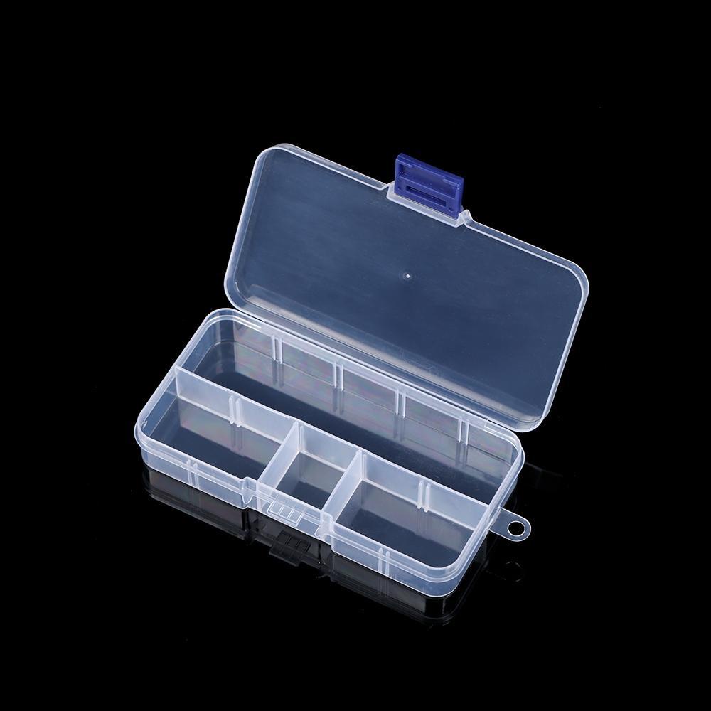 Chookyy Storage Box Kotak Klip Kecil Tempat Penyimpanan Pil Plastik