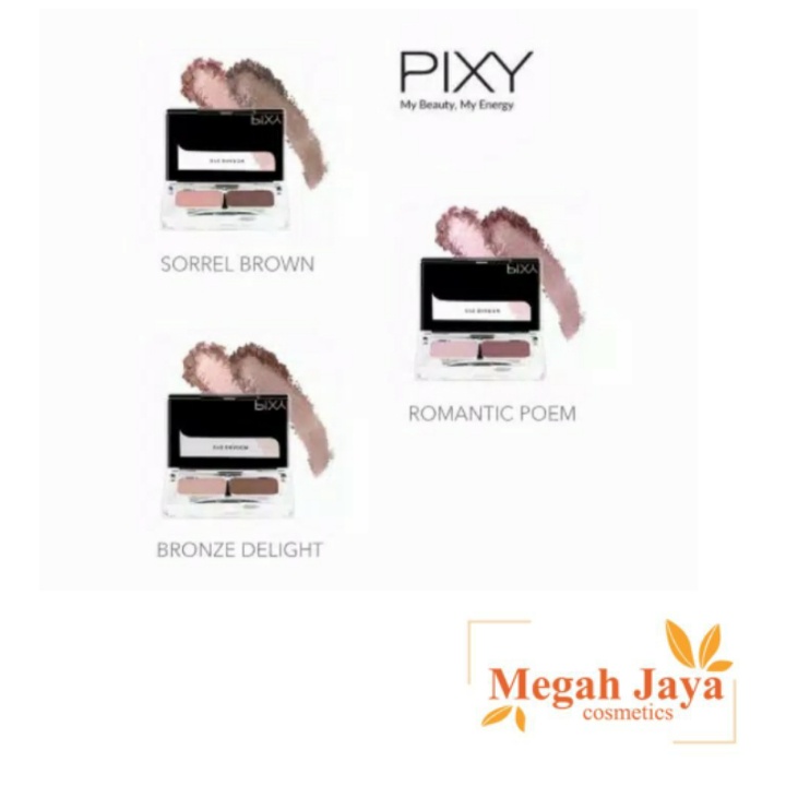 PIXY EYE SHADOW (2 WARNA) 2.8G@MJ