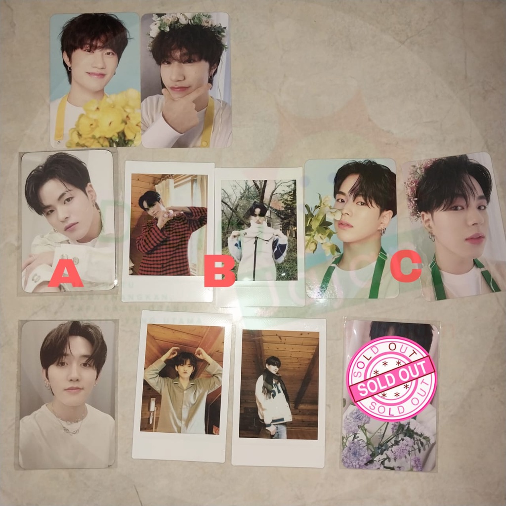PHOTOCARD PC TREASURE BLOOMING POLAROID LIPS MEMBERSHIP KIT TEUME POB KTOWN THE SECOND STEPP ALBUM