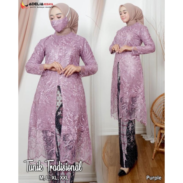 KEBAYA ORIGINAL//KEBAYA MODERN//SET TUNIK TRADISIONAL//Kode ADK