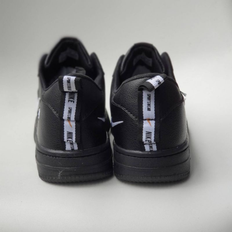 Sepatu Air Force 1 Low Utility Black Kualitas Import