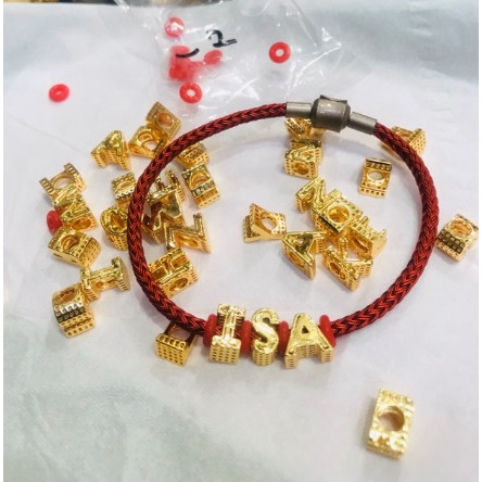 kalung Titan belut gold pnjg 45cm