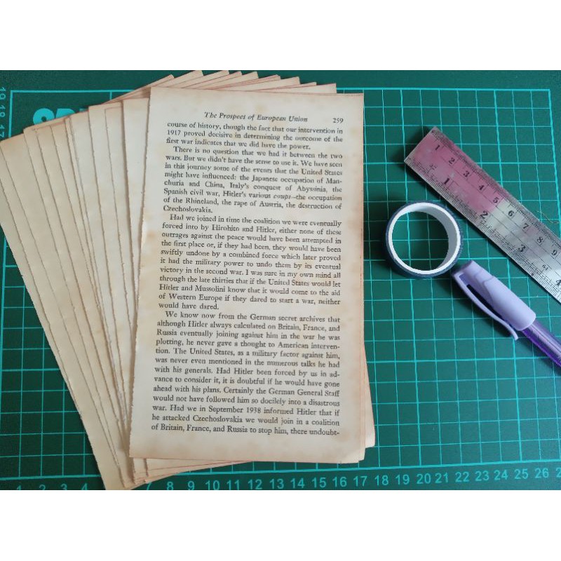 

20 LEMBARAN NOVEL BAHASA INGGRIS UNTUK JOURNALING / NOVEL KUNO
