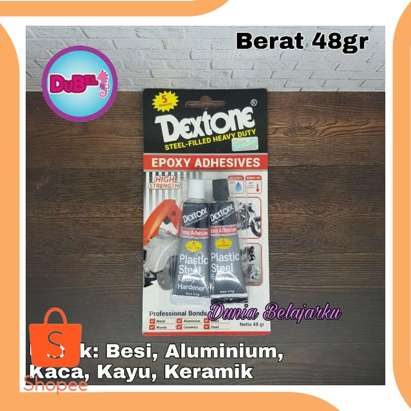 

Promo accessories Lem Besi Dextone / Lem Campur Dextone 48 gr/ ORIGINAL 19DE Berkualitas