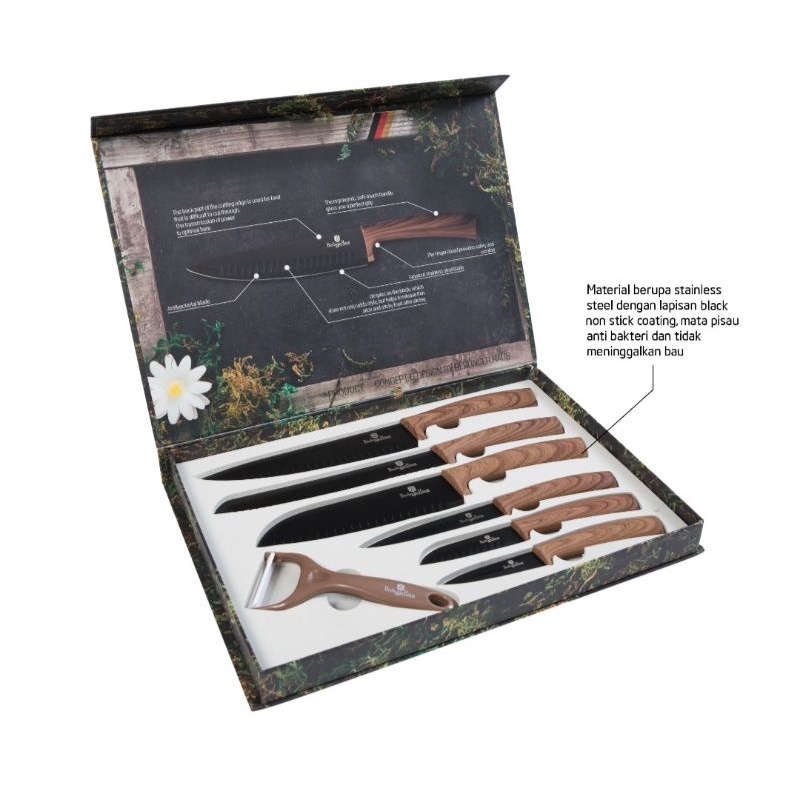 Pisau Berlinger Haus,7 pcs knife set