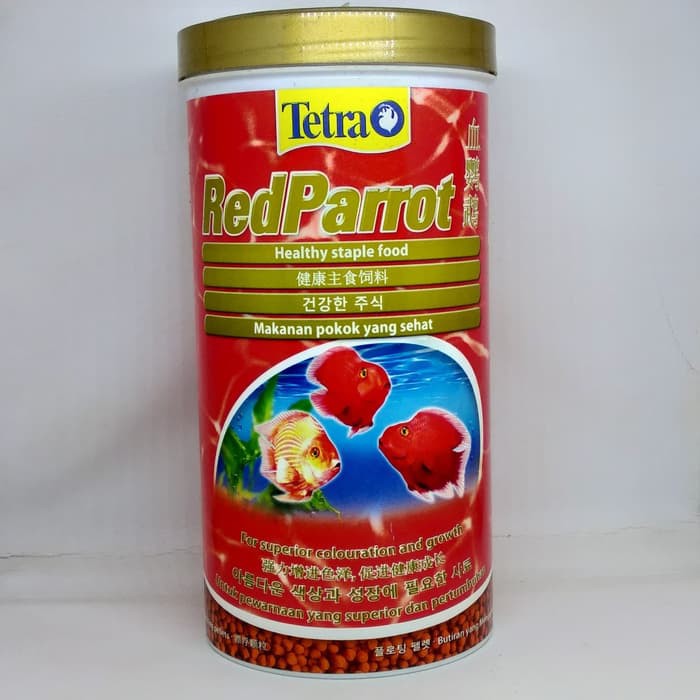 Pakan Ikan Tetra Red Parrot 110 Gram