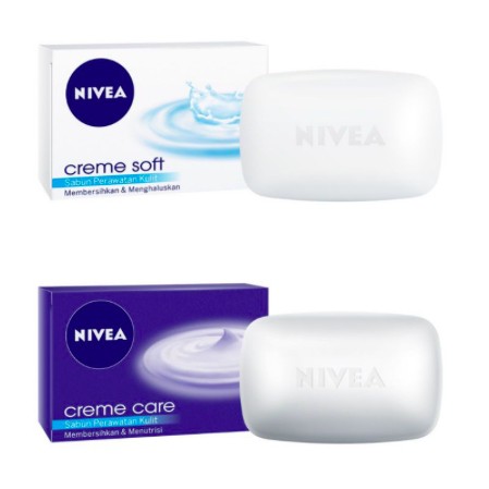 NIVEA Soap Creme | Sabun Batang Soft Care