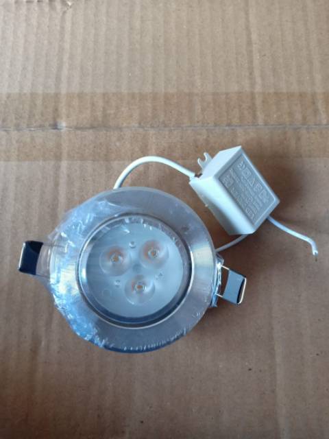 Lampu LED Downlight 3 Mata 3 Watt Kent Lite