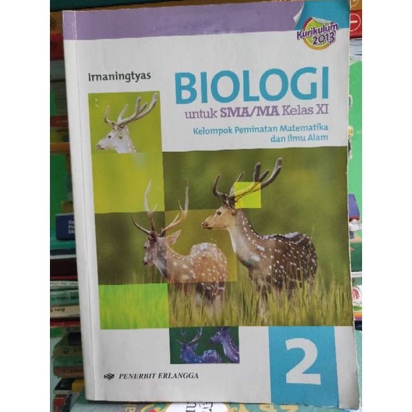 Buku BIOLOGI Kelompok Peminatan Matematika dan Ilmu Alam Jilid 2 SMA/MA Kelas XI