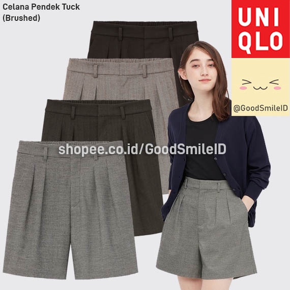 uniqlo tucked shorts