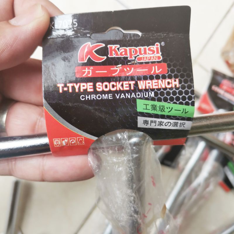 kunci T KAPUSI JAPAN kunci sok t socket t shock t panjang