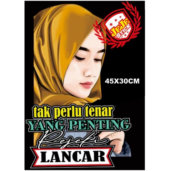 

STICKER PRINTING GAMBAR DENGAN KATA-KATA UNTUK KACA ATAU PINTU TRUCK PICKUP MOBIL DLL
