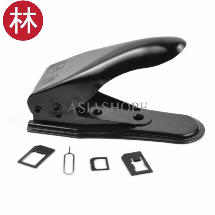 

Sim Cutter 3-in-1 + Adapter Black