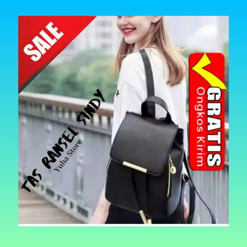 Tas Ransel wanita Backpack  Wanita fashion /Tas guru wanita murah morymony Tas fashion bahan awet