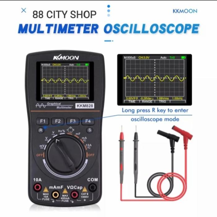 Najwa Multimeter Oscilloscope Digital Graphical Multimeter Portable 2 In 1