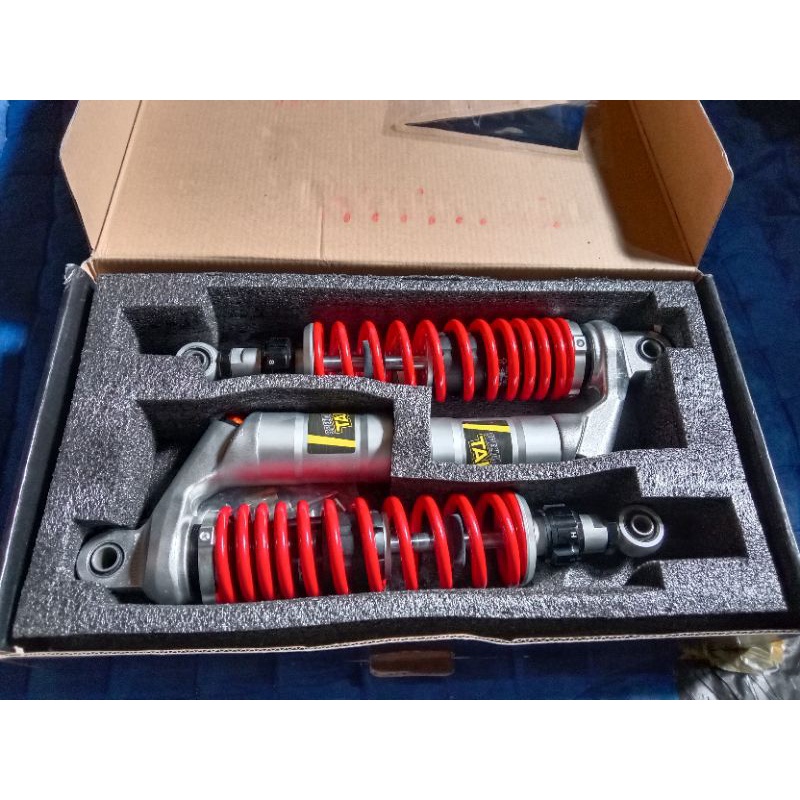 Shock Takegawa Jp031 Ukuran 320 single klik, preload adjuster, rebound fungsi, tabung fungsi