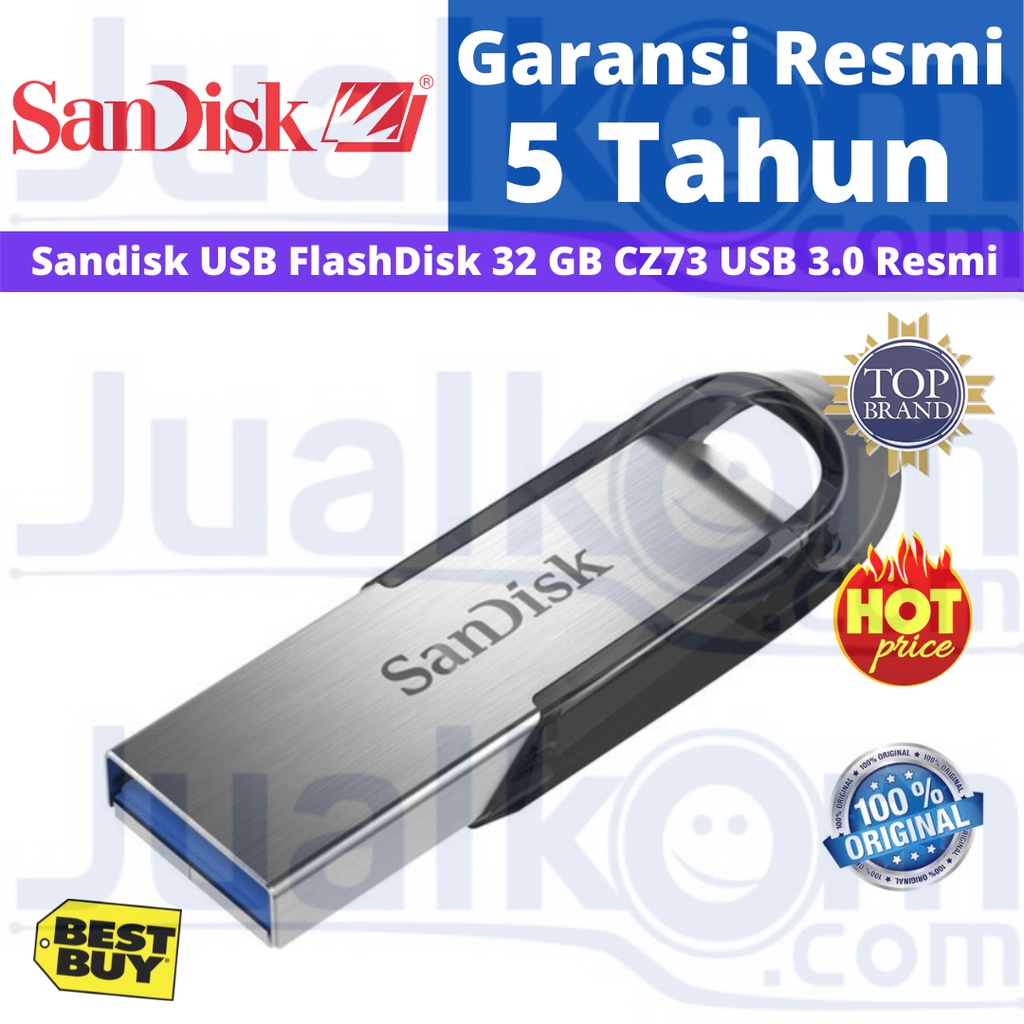 SANDISK FLASDISK  32GB USB 3.0 CZ73