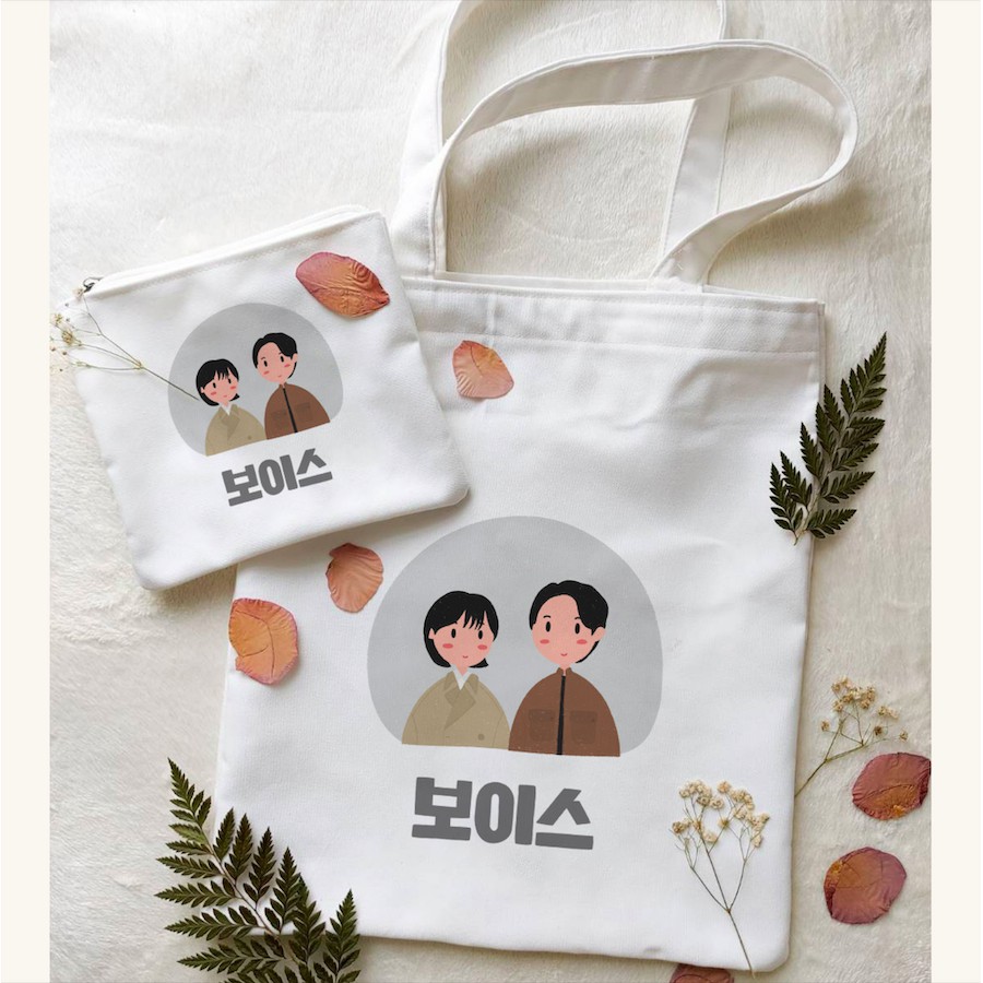 

VOICE 4 TOTE BAG + PENCIL CASE DRAMA KOREA / DRAKOR / DRAMA KOREA FANKIT / DRAKOR
