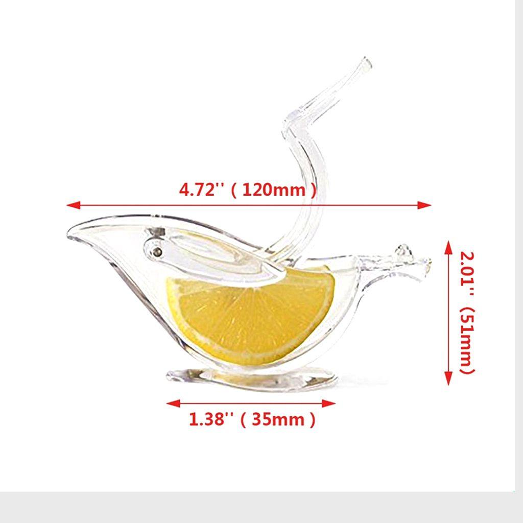 [Elegan] Alat Peras Buah Cuci Piring Aman Akrilik Klip Lemon Transparan Rumah Tangga Dapur Bar Gadget