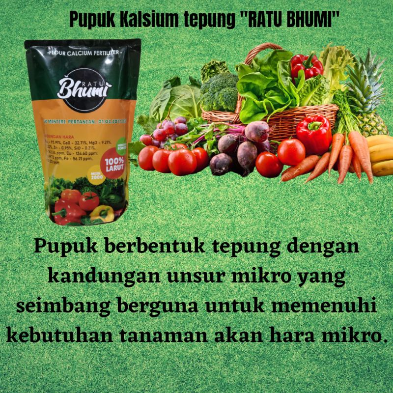 Ratu Bhumi Pupuk Anti Rontok Bunga Dan Buah Durian,Pupuk Kalsium Anti Rontok